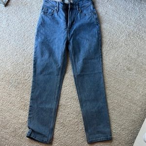 Everlane high rise crop jeans the original cheeky jean NWT